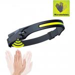 Lanterna frontala WLCHL03, 5 moduri de iluminare, Senzor miscare, 350lm, 1200 mAh, Autonomie maxima 8h, Incarcare USB-C, IPX4, Negru 4 - lerato.ro