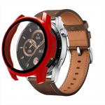 Carcasa protectie ecran compatibila cu Huawei Watch GT 3 42mm, Rosu 2 - lerato.ro