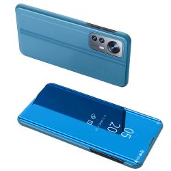 Carcasa Clear View compatibila cu Xiaomi 12 Lite, Albastru