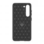 Carcasa Carbon Case compatibila cu Samsung Galaxy S23 Plus, Negru 6 - lerato.ro