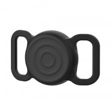 Husa EA-75-01 compatibila cu Apple AirTag, Pentru zgarda animalelor de companie, Waterproof, Negru