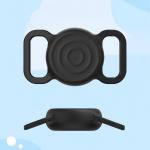 Husa EA-75-01 compatibila cu Apple AirTag, Pentru zgarda animalelor de companie, Waterproof, Negru 5 - lerato.ro