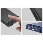 Carcasa Carbon compatibila cu iPhone 14, Albastru 12 - lerato.ro
