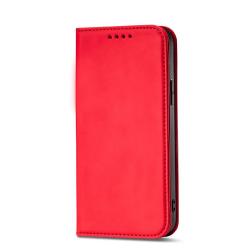 Carcasa Magnet Card Case compatibila cu iPhone 13 Pro Max, Rosu