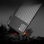 Carcasa Thunder Case Flexible Tough Rugged Cover compatibila cu Samsung Galaxy A03s, Negru 9 - lerato.ro