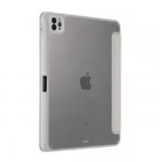 Husa Smart Stand compatibila cu iPad Pro 11 inch 2024, Alb