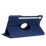 Husa Smart Bookcase compatibila cu Samsung Galaxy Tab S9, Dark Blue 4 - lerato.ro