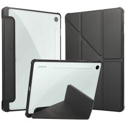 Husa Stand Bookcase compatibila cu Samsung Galaxy Tab S10 Ultra, Negru