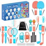 Set 23 accesorii cu geanta depozitare Dux Ducis compatibile cu Nintendo Switch 2, Multicolor 2 - lerato.ro