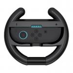 Set 2 volane Joy-Con Racing Wheel pentru jucatorii pasionati de jocurile cu curse compatinile cu Nintendo Switch 2, Negru 3 - lerato.ro