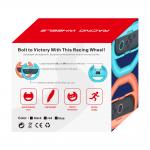 Set 2 volane Joy-Con Racing Wheel pentru jucatorii pasionati de jocurile cu curse compatinile cu Nintendo Switch 2, Negru 6 - lerato.ro
