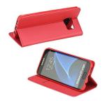 Husa Smart Magnet Book compatibila cu Samsung Galaxy A34 5G, Rosu 5 - lerato.ro