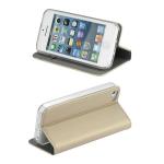 Husa Smart Magnet Book compatibila cu Samsung Galaxy M53, Gold 4 - lerato.ro