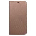 Husa Smart Magnet Book compatibila cu iPhone 15, Rose Gold 2 - lerato.ro