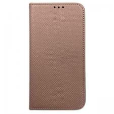 Husa Smart Magnet Book compatibila cu iPhone 15, Rose Gold