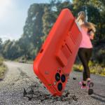 Carcasa Rope Case cu lanyard compatibila cu iPhone 12 Pro Max, Roz 9 - lerato.ro