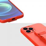 Carcasa Rope Case cu lanyard compatibila cu iPhone 12, Rosu 6 - lerato.ro