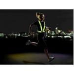 Ham reflectorizant ciclism / alergare, Ajustabil pe verticala / orizonatala, Verde 6 - lerato.ro