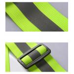 Ham reflectorizant ciclism / alergare, Ajustabil pe verticala / orizonatala, Portocaliu 9 - lerato.ro