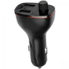 Accesorii auto, Incarcator auto cu transmitator FM si Bluetooth 4.2, 2xUSB, 3.4A, Negru, lerato.ro