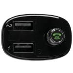 Incarcator auto cu transmitator FM si Bluetooth 4.2, 2xUSB, 3.4A, Negru 5 - lerato.ro
