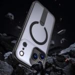 Carcasa Hybrid Armor X cu MagSafe compatibila cu Samsung Galaxy S25 FE, Negru 7 - lerato.ro