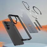 Carcasa Hybrid Armor X cu MagSafe si Stand compatibila cu Samsung Galaxy S26 Ultra, Negru 5 - lerato.ro