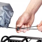 Husa impermeabila pentru sa, Protectie importriva umezelii, Material eleastic, Gri 4 - lerato.ro