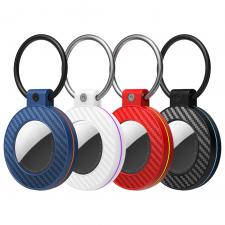 Set 4 huse de protectie Hurtel WAT-87 compatibile cu Apple AirTag, Multicolor