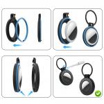 Set 4 huse de protectie Hurtel WAT-87 compatibile cu Apple AirTag, Multicolor 9 - lerato.ro