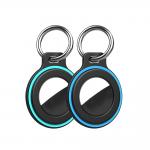 Set 2 huse de protectie Hurtel WAT-86 compatibile cu Apple AirTag, Negru 3 - lerato.ro