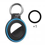 Set 2 huse de protectie Hurtel WAT-86 compatibile cu Apple AirTag, Negru 4 - lerato.ro