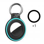 Set 2 huse de protectie Hurtel WAT-86 compatibile cu Apple AirTag, Negru 5 - lerato.ro