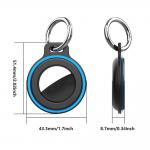 Set 2 huse de protectie Hurtel WAT-86 compatibile cu Apple AirTag, Negru 6 - lerato.ro