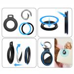 Set 2 huse de protectie Hurtel WAT-86 compatibile cu Apple AirTag, Negru 9 - lerato.ro
