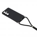 Carcasa cu Fiber Lining si Crossbody Lanyard compatibila cu Samsung Galaxy S26, Negru 4 - lerato.ro