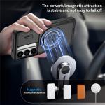 Carcasa Sliding Camera Cover cu Stand compatibila cu Samsung Galaxy S26, Negru 3 - lerato.ro