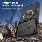 Carcasa Sliding Camera Cover cu Stand compatibila cu Samsung Galaxy S26, Negru 7 - lerato.ro