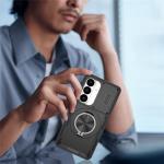 Carcasa Sliding Camera Cover cu Stand compatibila cu Samsung Galaxy S26, Negru 8 - lerato.ro