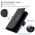 Carcasa din piele sintetica cu Stand si Shoulder Strap compatibila cu Samsung Galaxy A37 5G, Negru 7 - lerato.ro