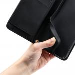 Carcasa din piele sintetica cu Stand si Shoulder Strap compatibila cu Samsung Galaxy A37 5G, Negru 10 - lerato.ro
