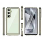 Carcasa Outer Space compatibila cu Samsung Galaxy S24 FE Negru transparent 7 - lerato.ro