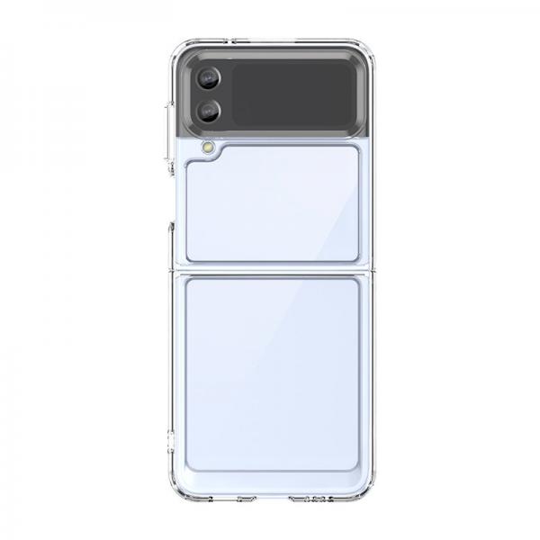 Carcasa Outer Space compatibila cu Samsung Galaxy Z Flip 3 5G Transparent 1 - lerato.ro