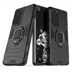 Carcasa Ring Armor compatibila cu Samsung Galaxy S22 Ultra Black 6 - lerato.ro