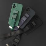 Carcasa Rope Case cu Lanyard Stand compatibila cu Samsung Galaxy A53, Negru 14 - lerato.ro