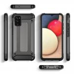 Carcasa Rugged Hybrid Armor compatibila cu Samsung Galaxy A03s Black 4 - lerato.ro