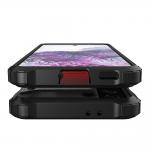 Carcasa Rugged Hybrid Armor compatibila cu Samsung Galaxy S21 Ultra Black 3 - lerato.ro