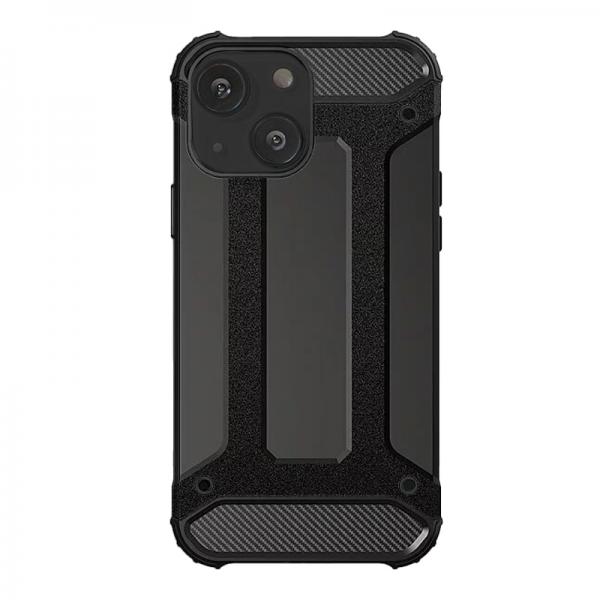Carcasa Rugged Hybrid Armor compatibila cu iPhone 13 Mini Black 1 - lerato.ro