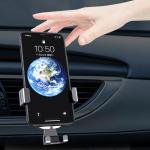 Suport auto universal Gravity YC08, Air Vent Mount, Argintiu 8 - lerato.ro