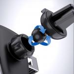 Suport auto universal Gravity YC08, Air Vent Mount, Argintiu 3 - lerato.ro
